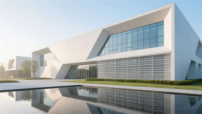 光之峽谷——合肥科技感辦公樓設(shè)計(jì)效果圖欣賞